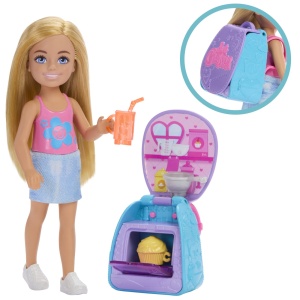 BARBIE PAPUSICA CHELSEA CU RUCSAC PENTRU COACEREA BRIOSELOR - Img 6