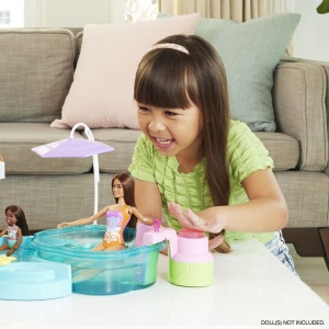 BARBIE SET DE JOACA PISCINA DE VIS CU ACCESORII - Img 4