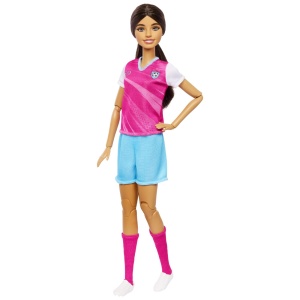 BARBIE TEAM ROTESTE SI DEZVALUIE PAPUSA BARBIE JUCATOARE DE FOTBAL - Img 11