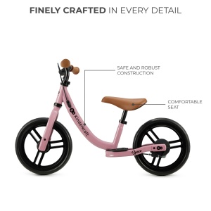 BICICLETA FARA PEDALE KINDERKRAFT SPACE DARK PINK - Img 7