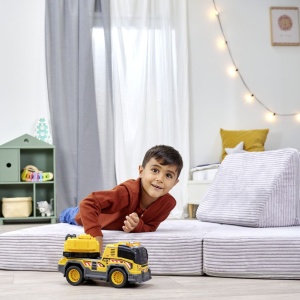 Camion cu Excavator Dickie, multicolor, 30cm, cu lumini si sunete, set educational - Img 3