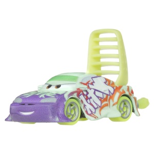 CARS GLOW RACERS MASINUTA METALICA WINGO SCARA 1 LA 55 - Img 4