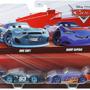 CARS3 SET 2 MASINUTE METALICE NICK SHIFT SI BARRY DEPEDAL