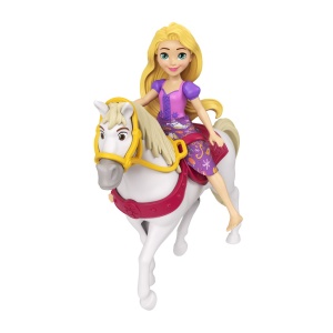 DISNEY PRINCESS SET DE JOACA GRAJDUL REGAL AL LUI RAPUNZEL PAPUSA SI ACCESORII - Img 5