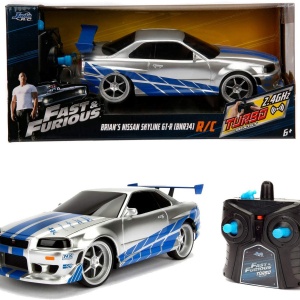 FAST&FURIOUS NISSAN SKYLINE GTR 1:24 - Img 3