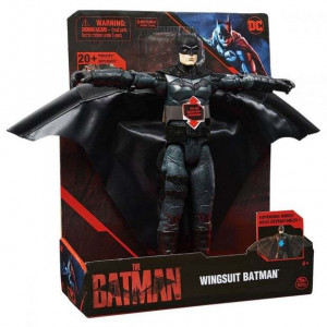 Figurina Batman in Haina Speciala cu Aripi, 30cm - Img 4