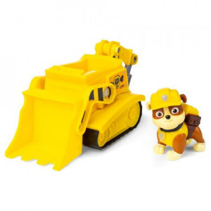 Figurina cu Vehicul Paw Patrol-Rubble si Bulldozer - Img 3