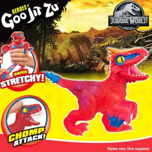 Figurina Goo Jit Zu care se poate intinde Jurassic World, Pyroraptor - Img 3