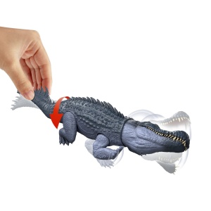 Figurină interactivă dinosaur Purussaurus, Jurassic World, set, dimensiuni 19x37x9cm - Img 6