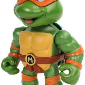 Figurina metalica Simba Michelangelo Testoasele Ninja multicolor 10x20x7.62cm - Img 6