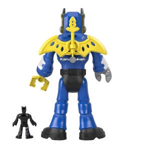 FISHER PRICE IMAGINEXT DC SUPER FRIENDS ROBOT BATMAN 30CM - Img 6