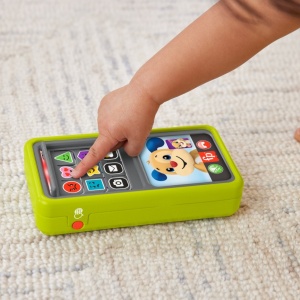FISHER PRICE LAUGH&LEARN 2IN1 SMARTPHONE IN LIMBA ROMANA - Img 6