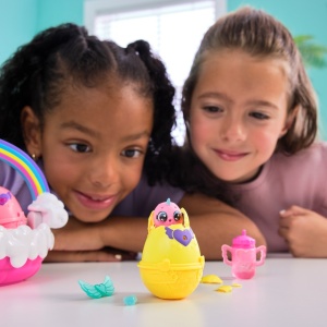 HATCHIMALS ALIVE NEON RAINBOW SET COSULET DE OUA - Img 8