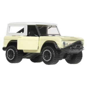HOT WHEELS MASINUTA METALICA CU SISTEM PULL BACK FORD BRONCO 1966 FACTORY FRESH SCARA 1 LA 43 - Img 2
