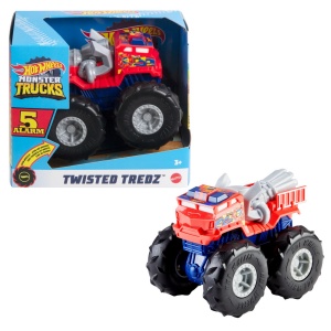 HOT WHEELS MONSTER TRUCK MASINUTA TWISTER TREDZ 5 ALARM SCARA 1:43 - Img 5