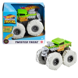 HOT WHEELS MONSTER TRUCK MASINUTA TWISTER TREDZ BONE SHAKER SCARA 1:43 - Img 5