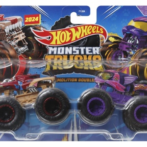 HOT WHEELS MONSTER TRUCK SET 2 MASINI SCRATCH ATTACK SI HOT WEILER SCARA 1 LA 64