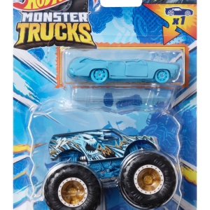 HOT WHEELS MONSTER TRUCK SI MASINUTA METALICA 32 DEGREES