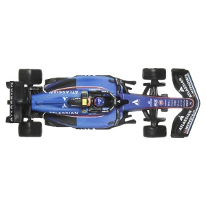 HOT WHEELS PREMIUM REAL RIDERS FORMULA 1 2024 MASINUTA METALICA ATLASSIAN WILLIAMS RACING SCARA 1 LA 64 - Img 6