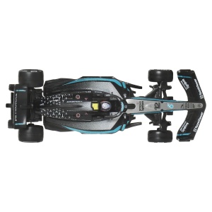HOT WHEELS PREMIUM REAL RIDERS FORMULA 1 2024 MASINUTA METALICA MERCEDES AMG PETRONAS FORMULA ONE TEAM SCARA 1 LA 64 - Img 5