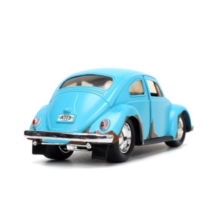 JADA DISNEY STITCH SET FIGURINA STITCH SI MASINUTA METALICA VOLKSWAGEN BEETLE SCARA 1 LA 32 - Img 3