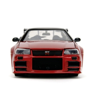 JADA GODZILLA MASINUTA METALICA NISSAN SKYLINE GTR SCARA 1 LA 24 - Img 4