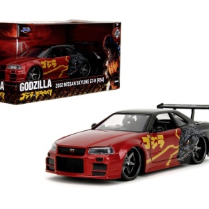 JADA GODZILLA MASINUTA METALICA NISSAN SKYLINE GTR SCARA 1 LA 24 - Img 8