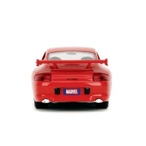 JADA MARVEL MASINUTA METALICA SPIDER MAN PORSCHE 911 GT3 RS SCARA 1 LA 32 - Img 4