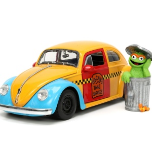 JADA MASINUTA METALICA SESAME STREET 1959 VW BEETLE 1:24 - Img 2