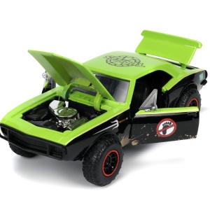 JADA MASINUTA METALICA TESTOASELE NINJA RAPHAEL CHEVY CAMARO 1:24 - Img 4