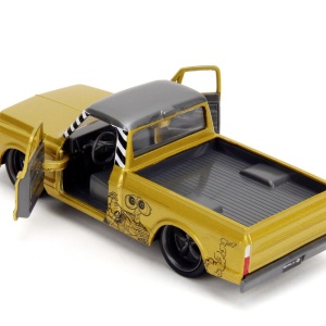 JADA MASINUTA METALICA WALL E CHEVROLET CHEYENNE 1972 SCARA 1 LA 32 - Img 5