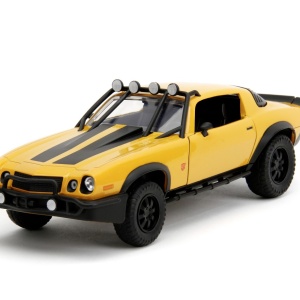 JADA TRANSFORMERS MASINUTA METALICA BUMBLEBEE CHEVROLET CAMARO 1:24 - Img 5