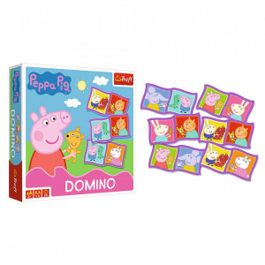 Joc domino Trefl - Peppa Pig, 28 piese - Img 4