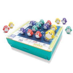 Joc educativ pentru copii cu Activitati de Concentrare, Puzzle Pinguini - Img 2