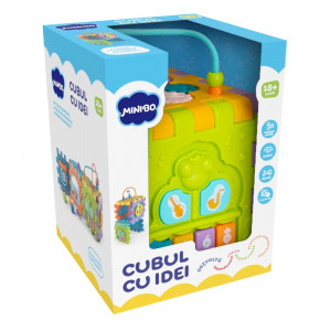 Jucarie bebelusi, Cubul cu idei, Minibo