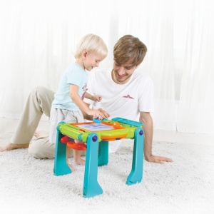 Jucarie Interactiva 3in1, Antepremergator, Centru de Activitati si Tabla de Desen - Img 3