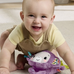 Jucărie interactivă Fisher Price, maimuțică muzicală, multicolor, 24x16x10cm - Img 7
