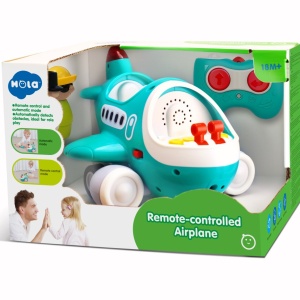 Jucarie interactiva pentru copii – Avion cu telecomanda