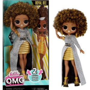 L.O.L. SURPRISE! OMG ROYAL BEE PAPUSA FASHIONISTA CU ACCESORII - Img 6