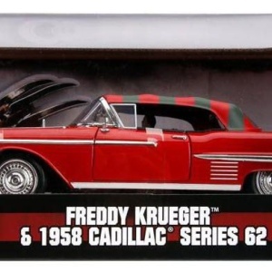 MACHETA METALICA FREDDY KRUEGER 1958 CADILLAC MODEL 62 SCARA 1 LA 24 - Img 7