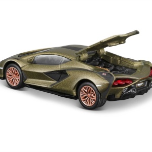 MAISTO MASINUTA METALICA SPEED ICONS LAMBORGHINI SIAN FKP 37 VERDE SCARA 1 LA 64 - Img 4