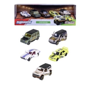 MAJORETTE SET 5 MASINUTE METALICE CASTHEADS 7.5CM