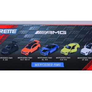 MAJORETTE SET 5 MASINUTE METALICE MERCEDES AMG 7.5CM - Img 6
