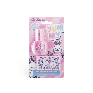 MARTINELIA YUMMY SET LAC DE UNGHII SI STICKERS