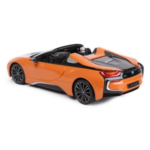 MASINA CU TELECOMANDA BMW I8 PORTOCALIE SCARA 1 LA 12 - Img 2