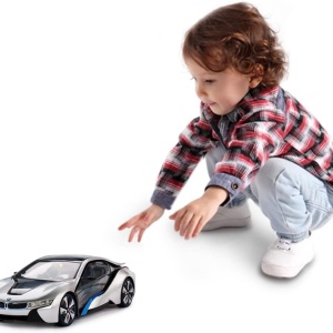 MASINA CU TELECOMANDA BMW I8 SCARA 1 LA 14 - Img 2