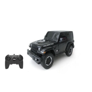 Masina cu telecomanda Jeep Wrangler JL, negru, scara 1:24, 20.4x9.2x7.4cm - Img 3