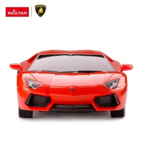 MASINA CU TELECOMANDA LAMBORGHINI AVENTADOR PORTOCALIU CU SCARA 1 LA 24 - Img 5
