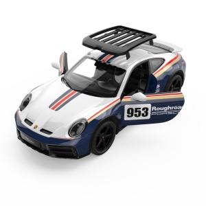 MASINA CU TELECOMANDA PORSCHE 911 DAKAR SCARA 1 LA 14 - Img 4