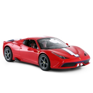 Mașină cu telecomandă Rastar Ferrari 458 Speciale, roșie, 1:14, dimensiuni 32.6x16.3x8.8cm - Img 3